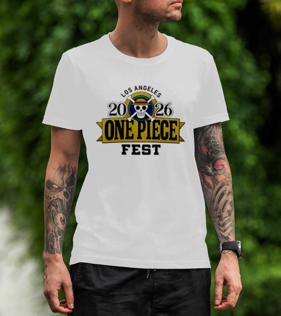 Los Angeles 2026 One Piece Fest Anime Event T-Shirt