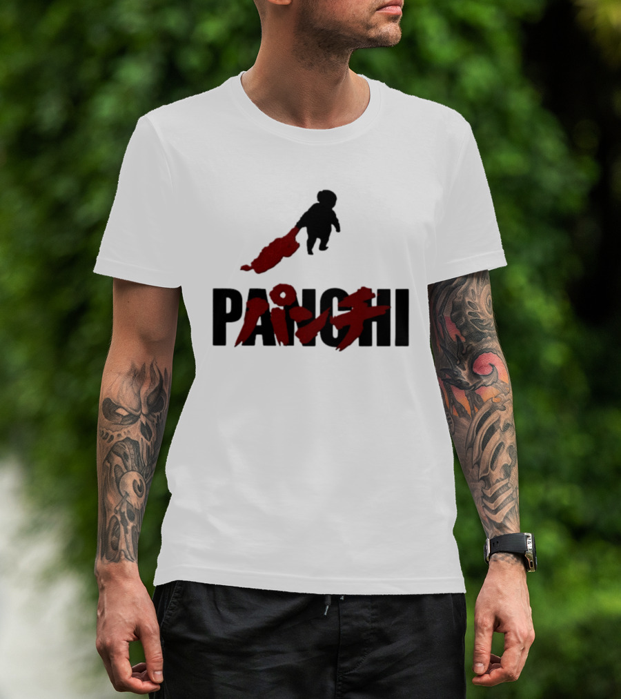Panchi Monkey Teddy Bear Japanese T-Shirt