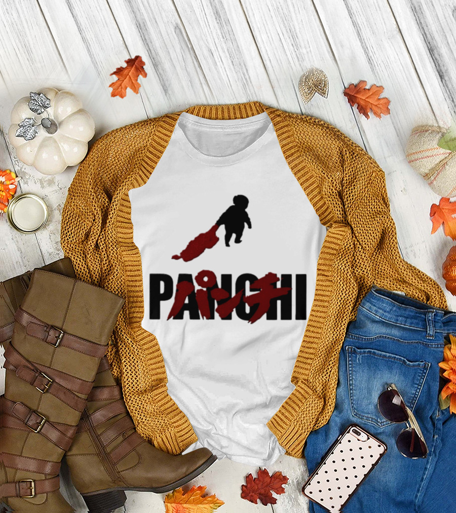 Panchi Monkey Teddy Bear Japanese T-Shirt