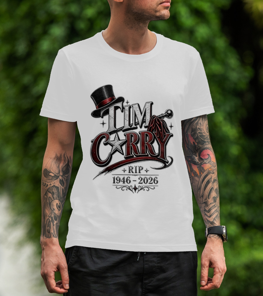 Tim Curry RIP 1946 2026 Top Hat And Cape T-Shirt