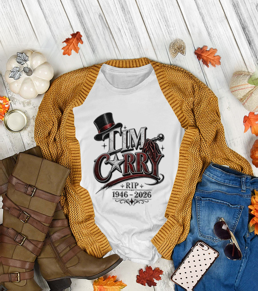 Tim Curry RIP 1946 2026 Top Hat And Cape T-Shirt