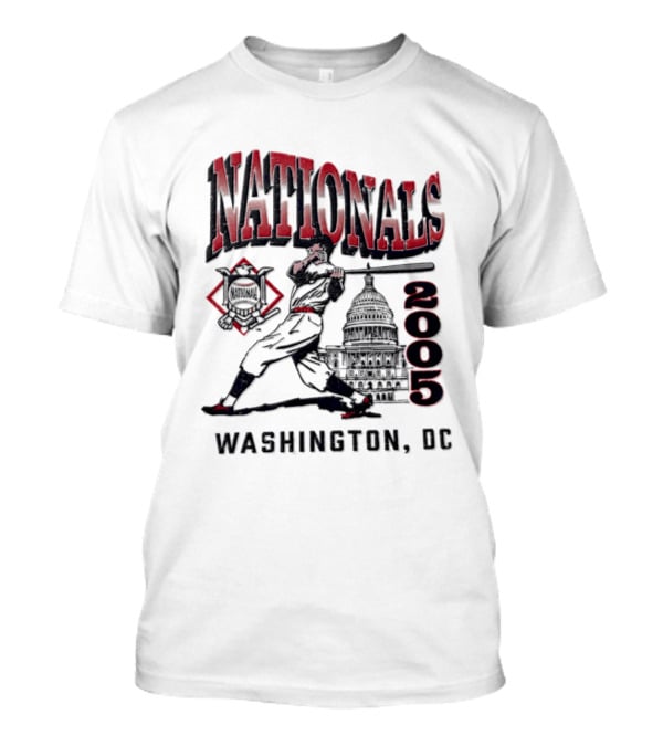 Washington Nationals 2005 Washington DC Baseball T-Shirt
