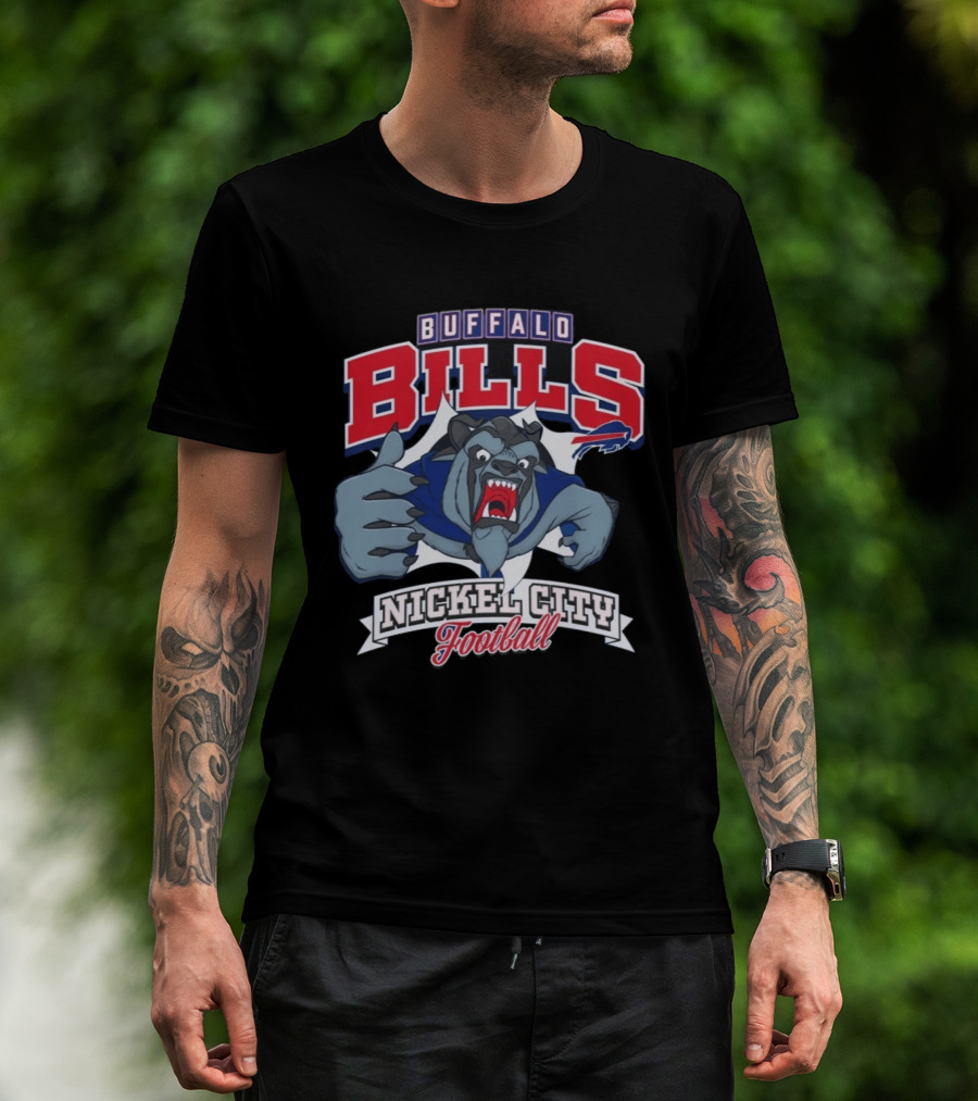 Buffalo Bills Nickel City Football Disney Beast T-Shirt