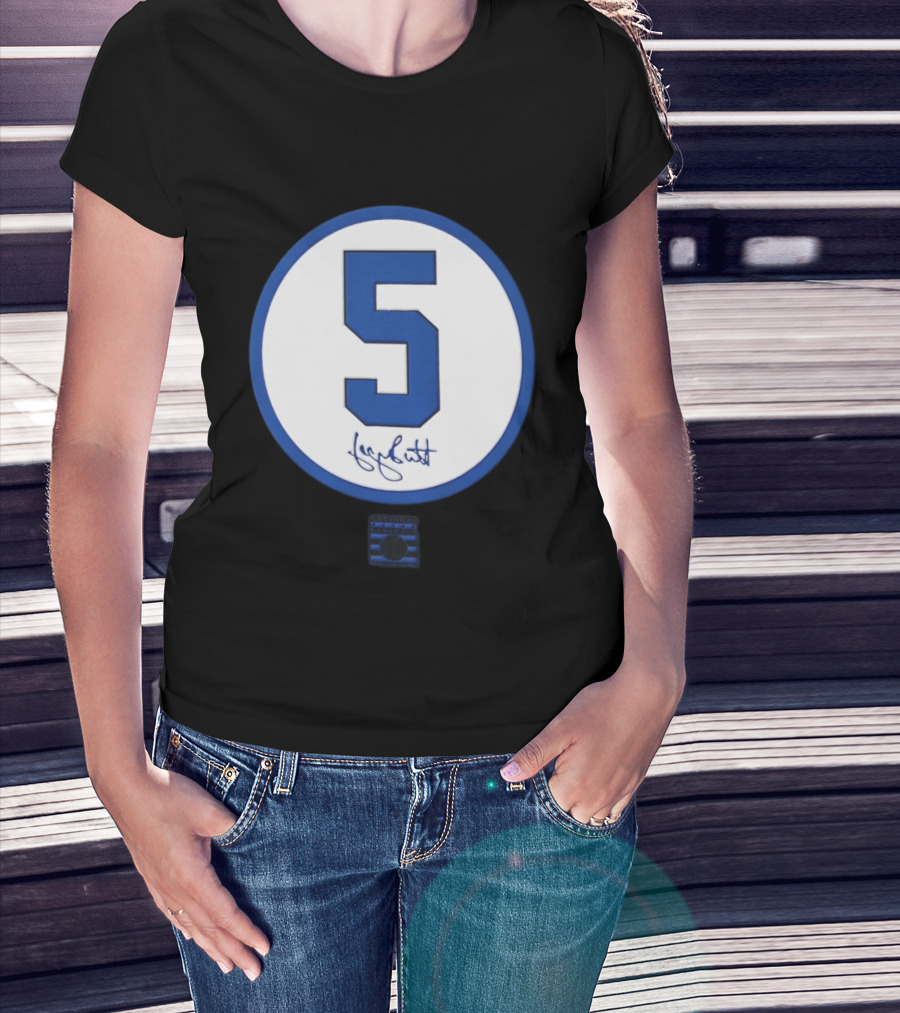 George Brett Number 5 Kansas City Royals MLB Signature Edition T-Shirt