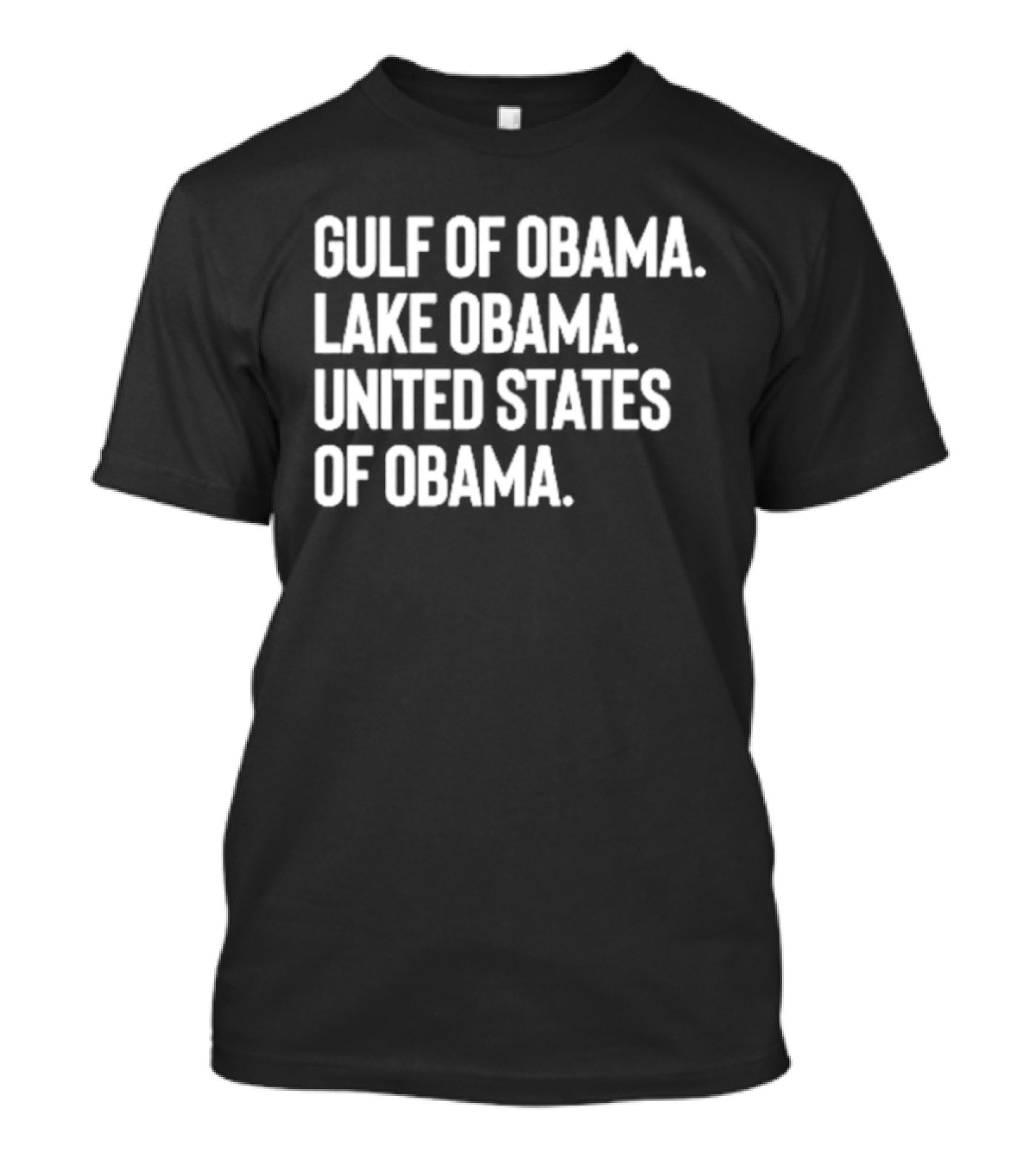 Gulf Of Obama Lake Obama United States Of Obama T-Shirt