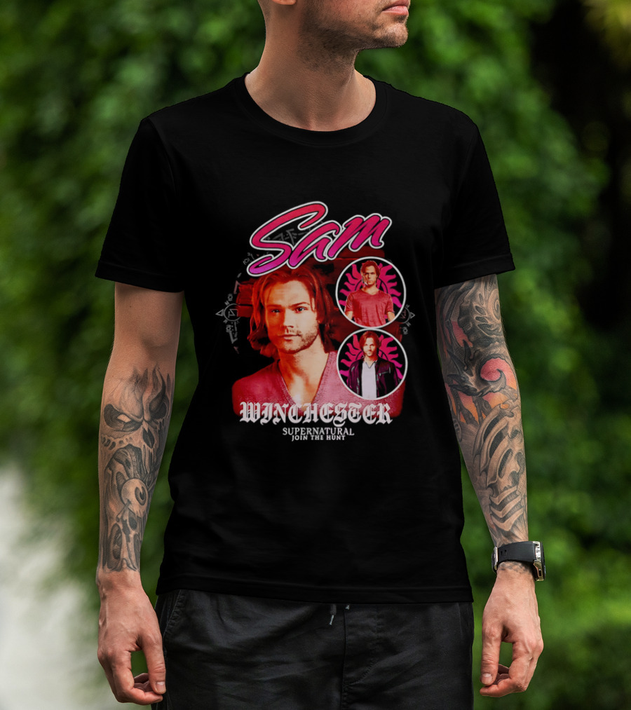 Sam Winchester Supernatural Join The Hunt T-Shirt