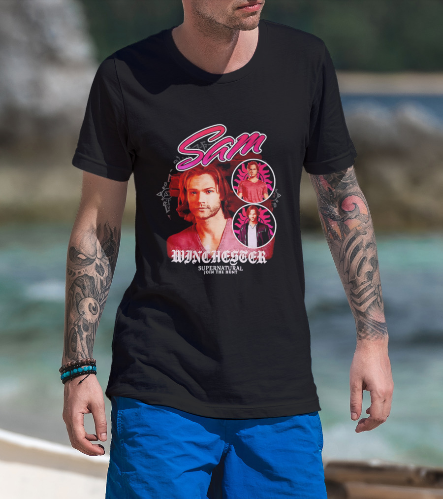 Sam Winchester Supernatural Join The Hunt T-Shirt