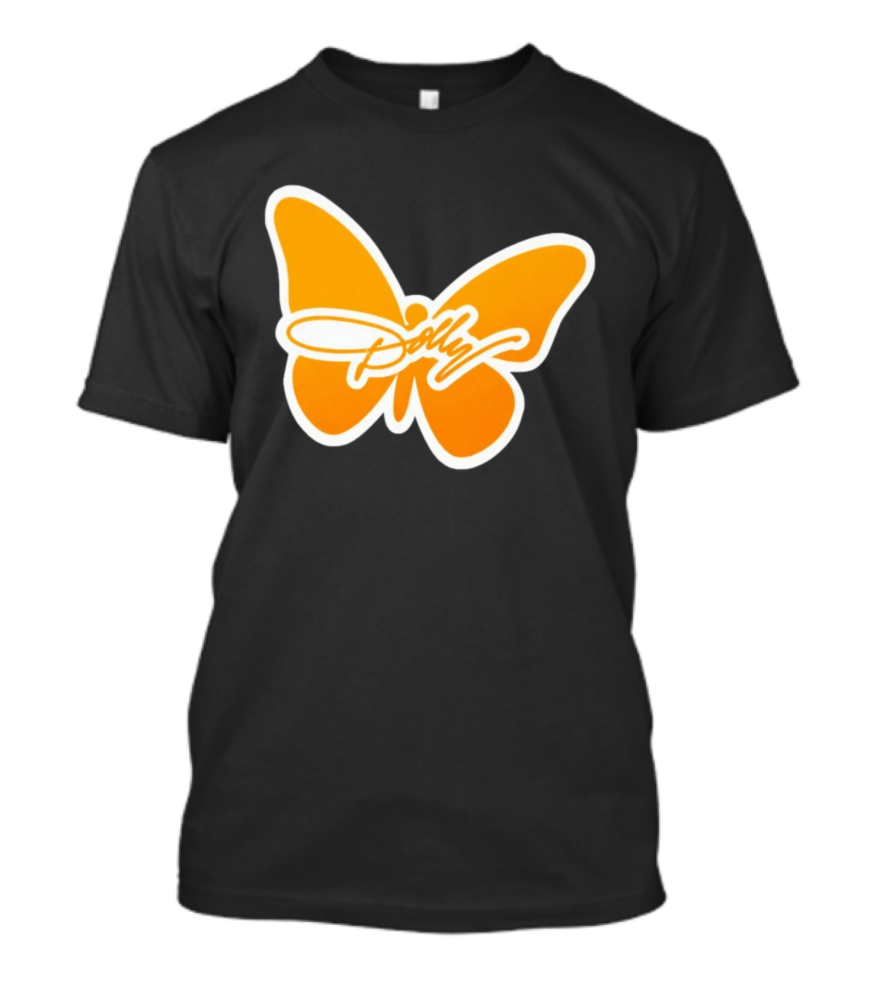 Tennessee Dolly Parton Butterfly Heritage Football T-Shirt
