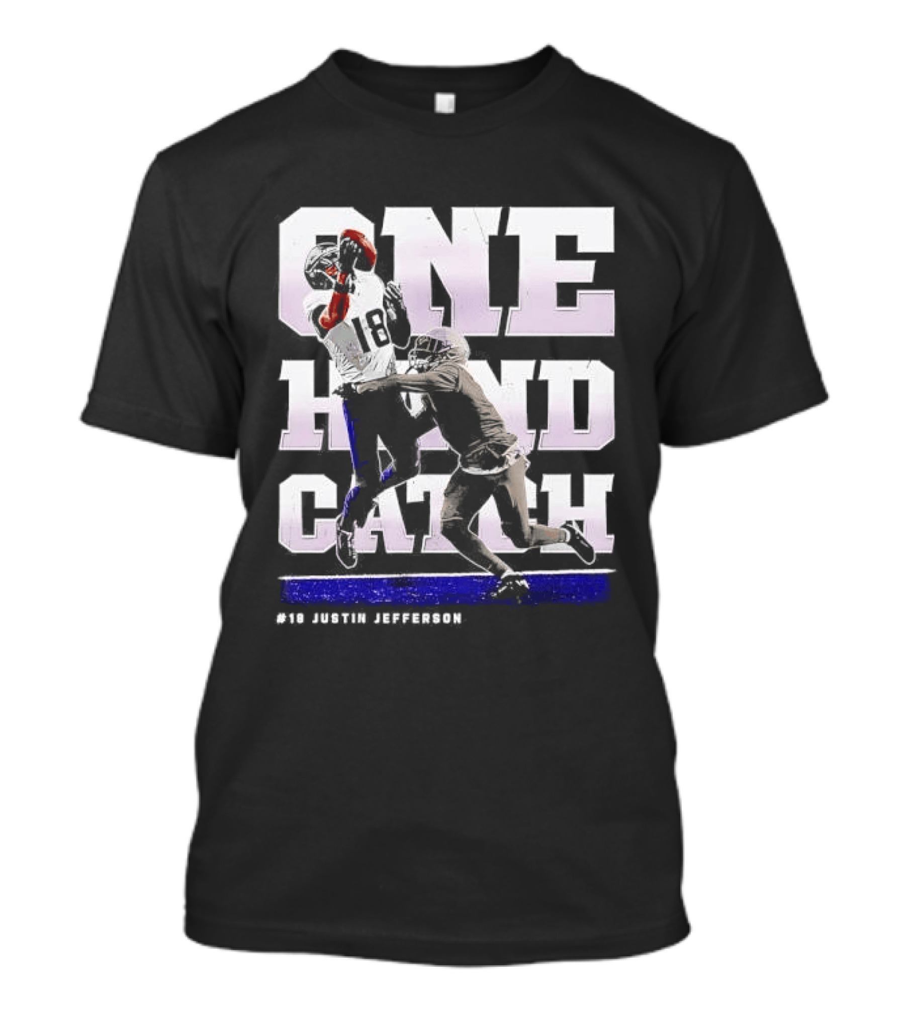 One Hand Catch Justin Jefferson Minnesota T-Shirt