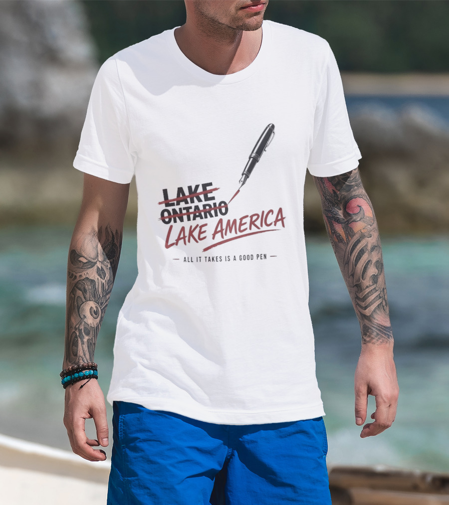 Lake America Ask Me There Is A Good Bar T-Shirt