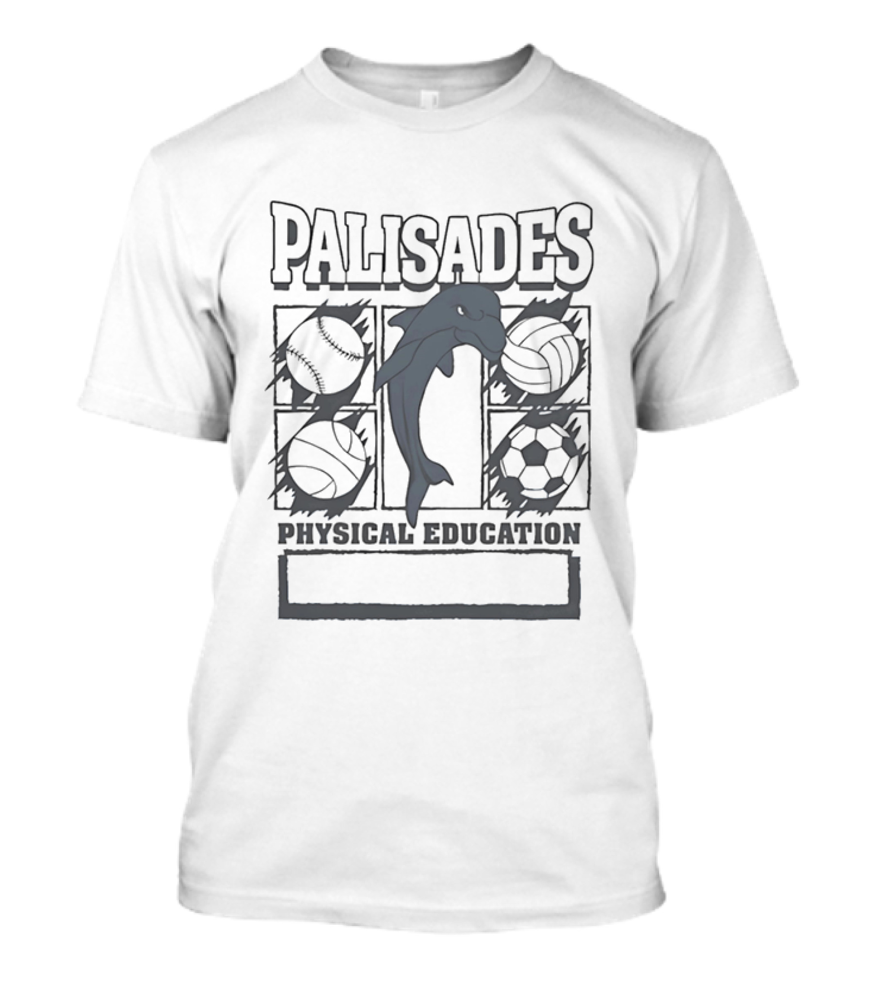 Modern Family Alex Dunphy Palisades Physical Education Dolphin Sports Balls T-Shirt