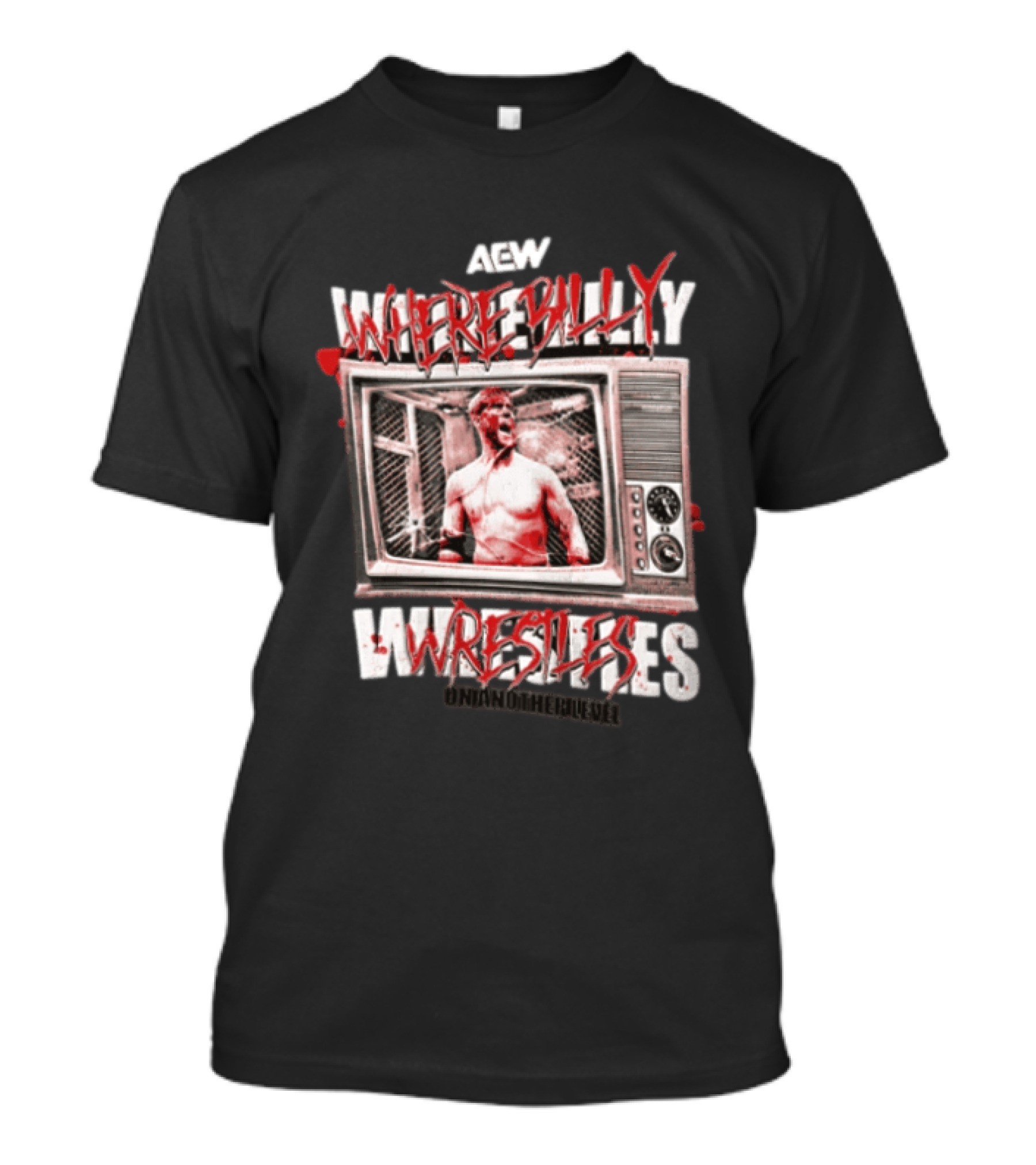 AEW Where Billy Wrestles Onamonhebluvelv T-Shirt