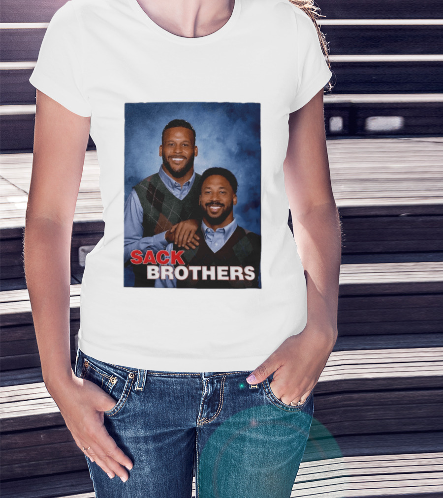 Aaron Donald Myles Garrett Sack Brothers Step Brothers T-Shirt