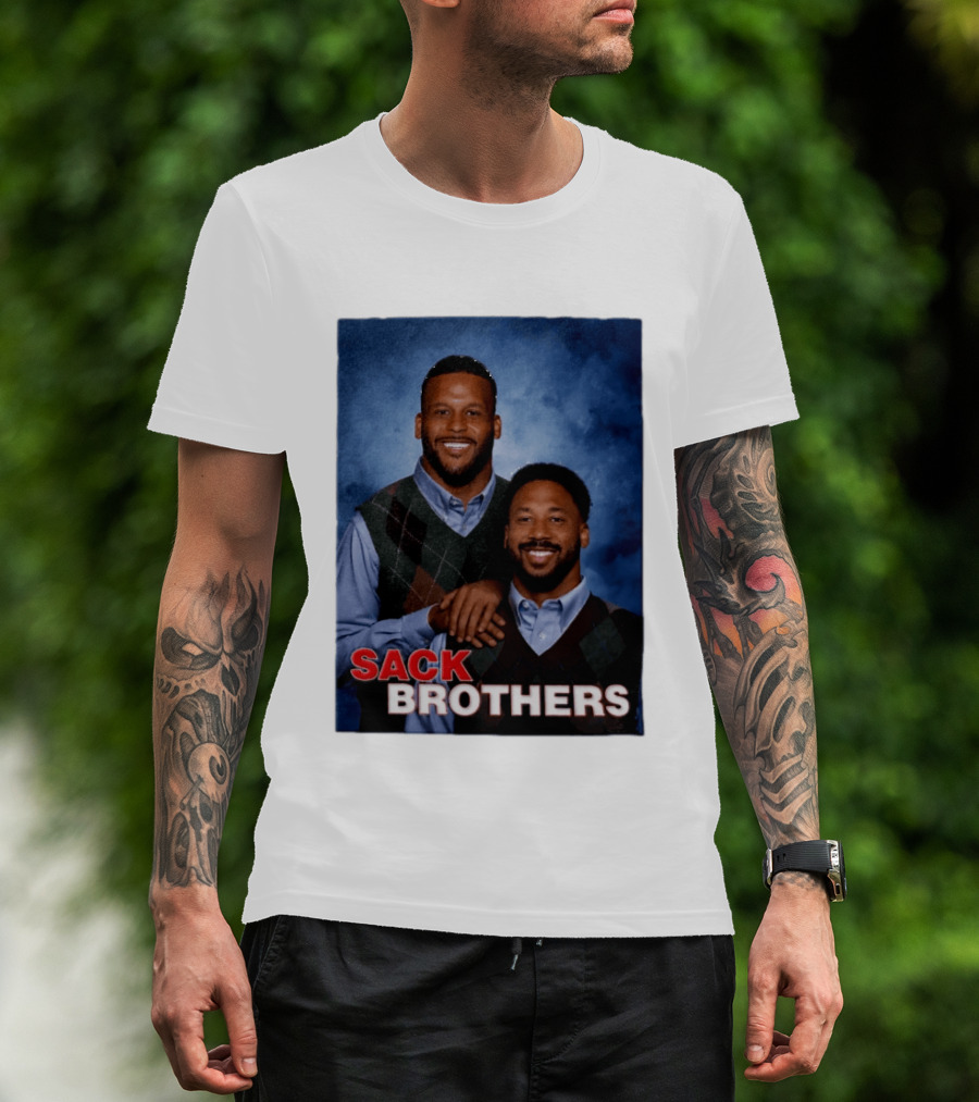 Aaron Donald Myles Garrett Sack Brothers Step Brothers T-Shirt