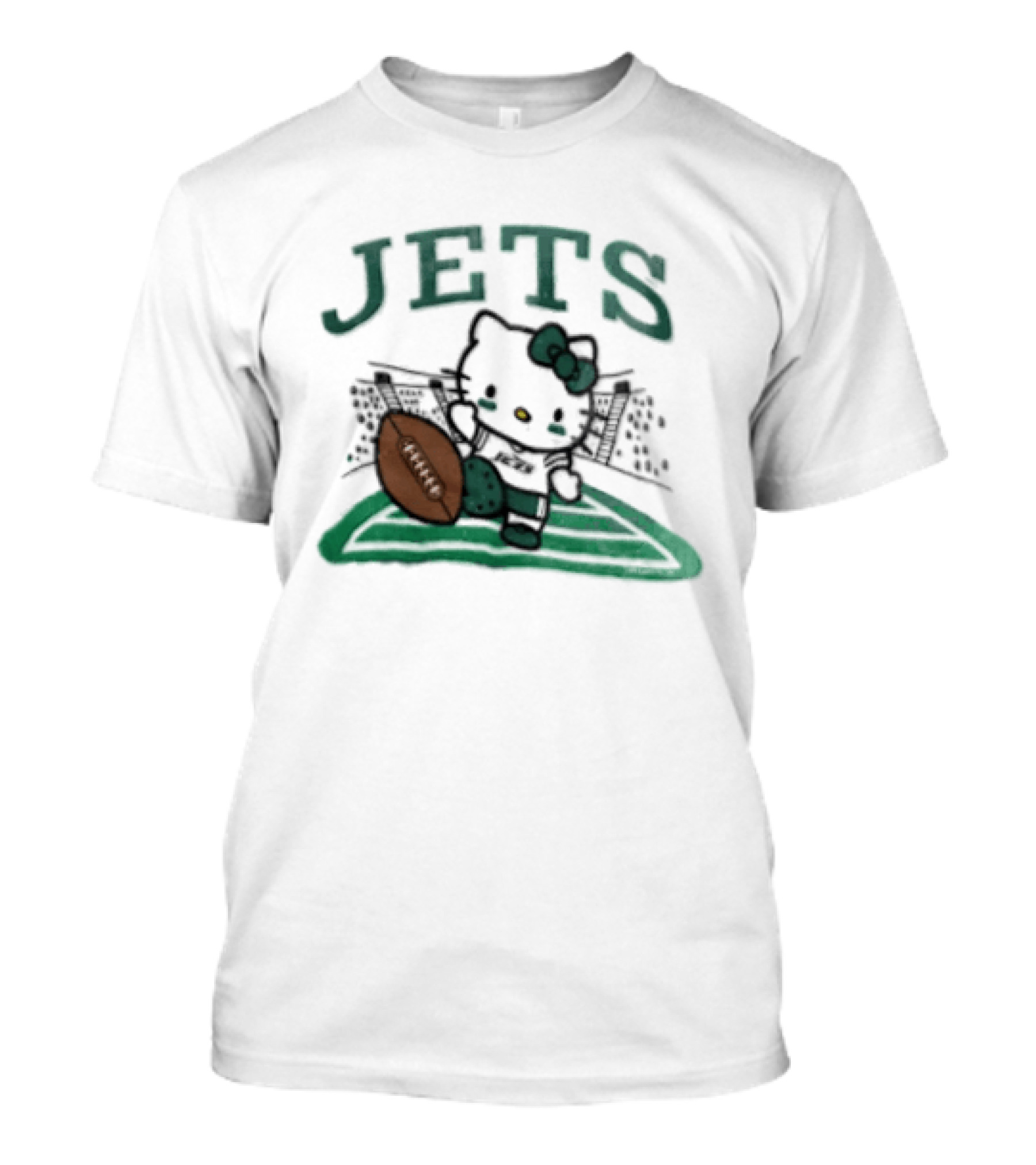 Hello Kitty Jets Football T-Shirt