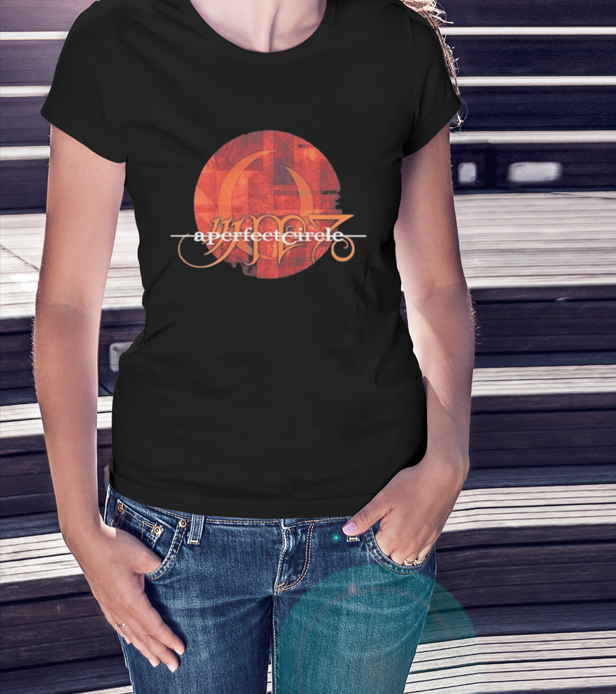 A Perfect Circle Band Logo Red T-Shirt
