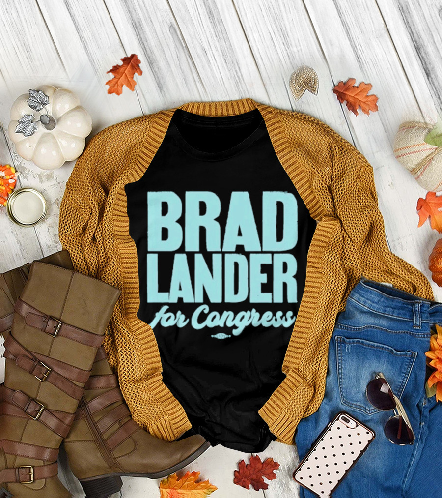 Brad Lander For Congress Campaign Support T-Shirt