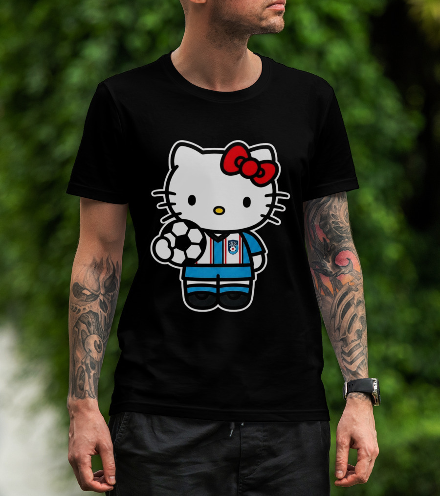 Hello Kitty Chicago Soccer Stars Team Collaboration T-Shirt