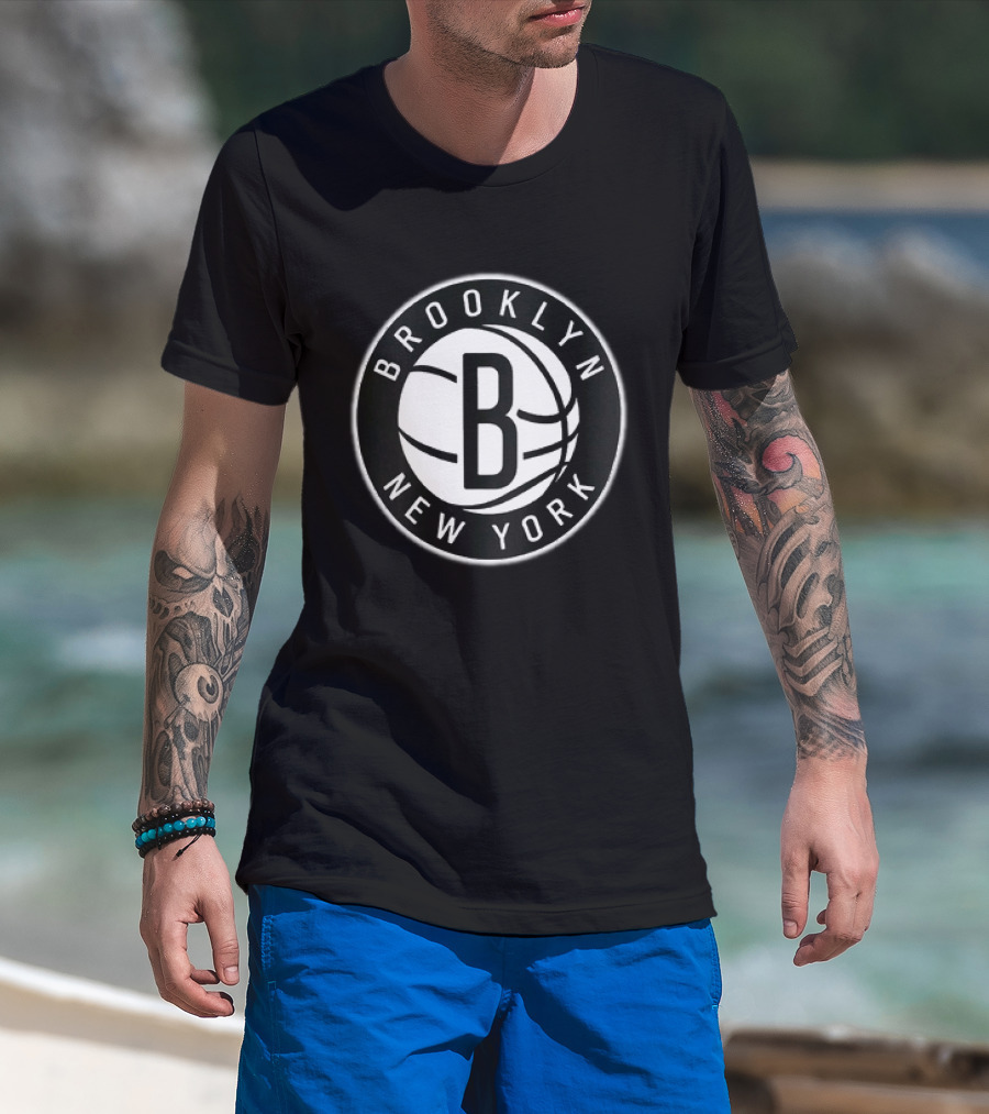 Brooklyn New York Basketball Official NBA Merchandise T-Shirt