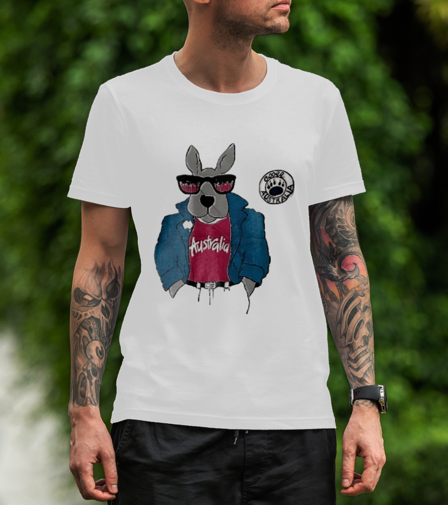 Australia Kangaroo Cool Coogee T-Shirt