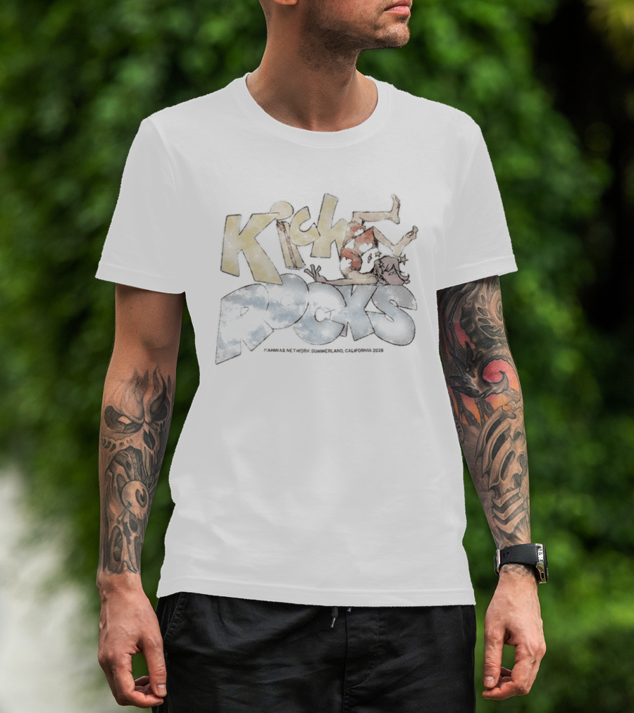 BTS Seokjin Los Angeles Day 1 Nahmias Network California Kick Rocks T-Shirt