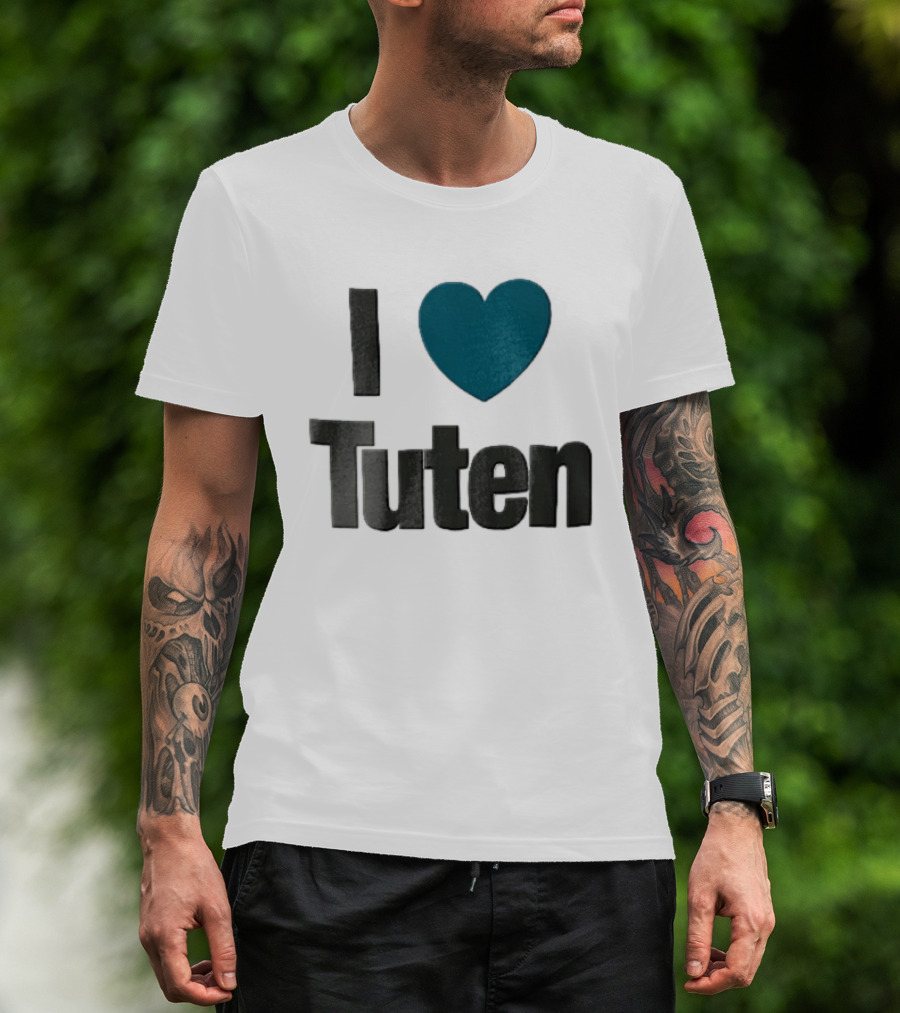 I Love Tuten Heart T-Shirt