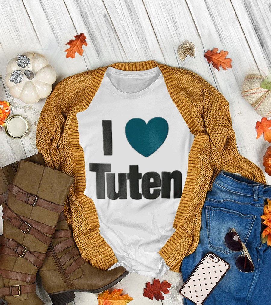 I Love Tuten Heart T-Shirt