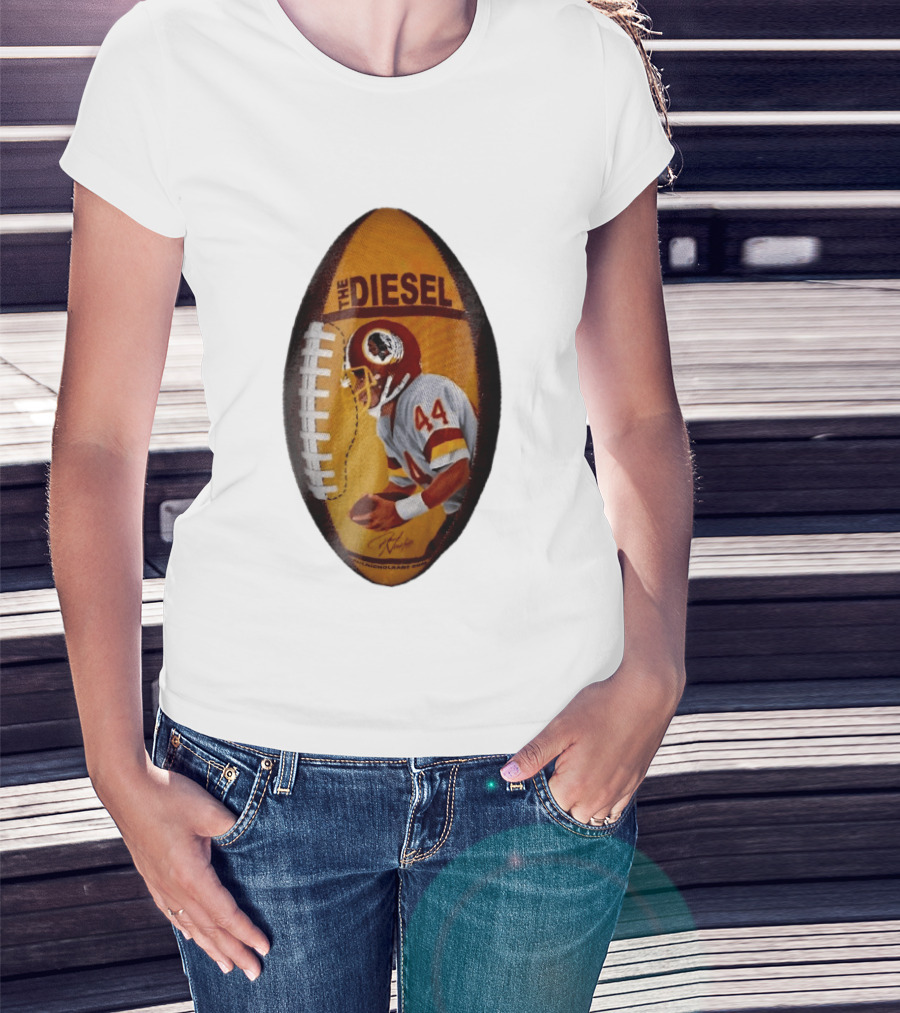 The Diesel Washington Redskins Football Vintage Memorabilia Image T-Shirt