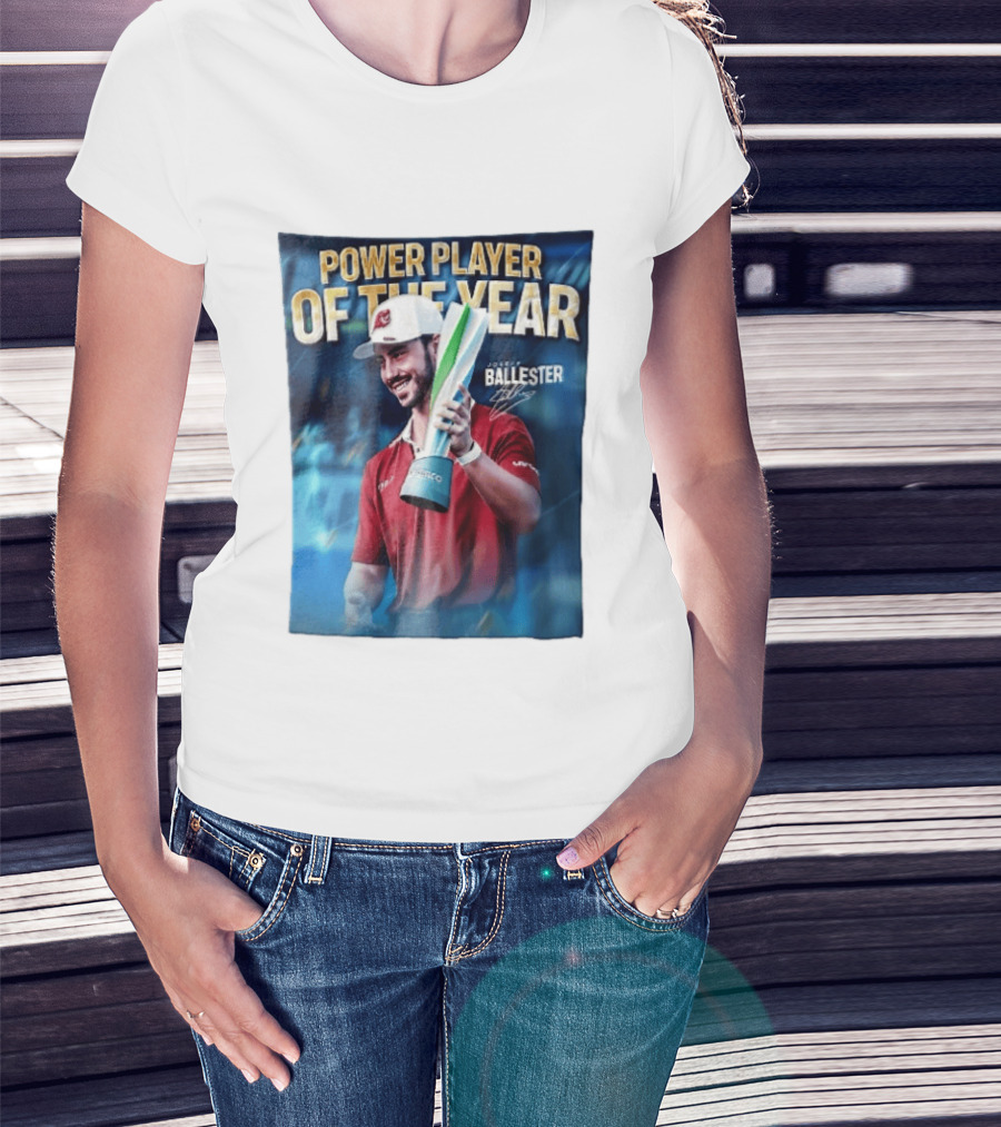 Power Player Of The Year Josele Ballester Champions Trophy Sports Celebration T-Shirt