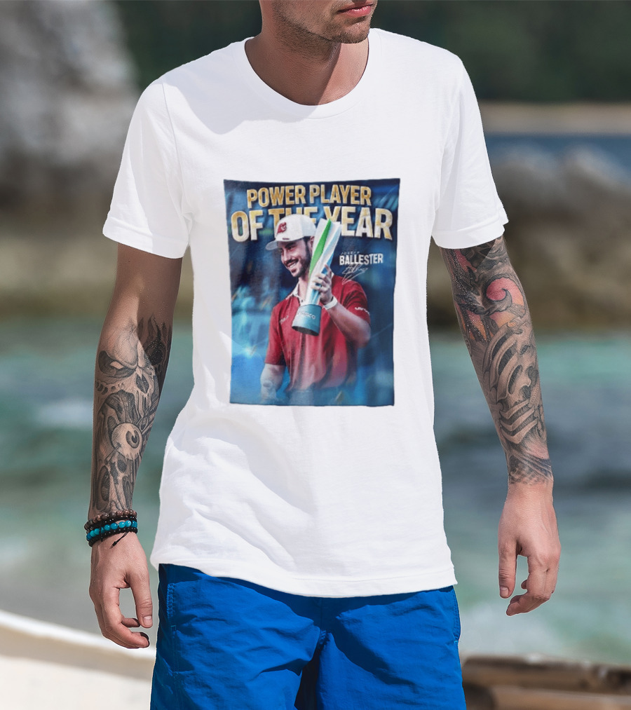 Power Player Of The Year Josele Ballester Champions Trophy Sports Celebration T-Shirt