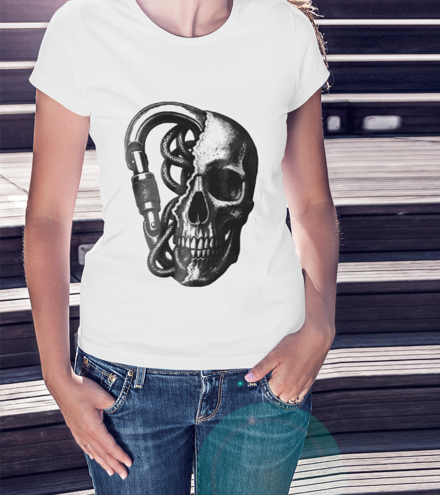 Skull Carabiner Snake T-Shirt