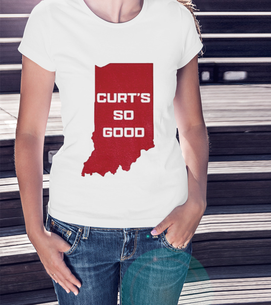 Indiana Hoosier Football Curt's So Good T-Shirt