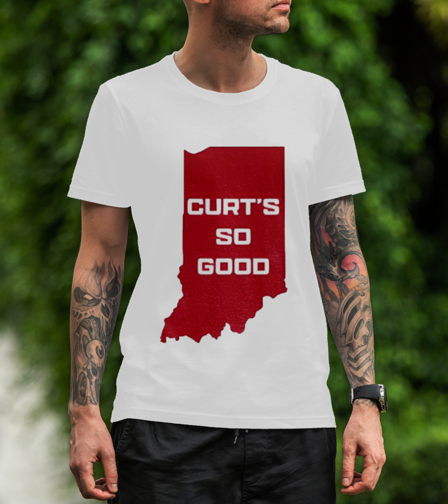 Indiana Hoosier Football Curt's So Good T-Shirt