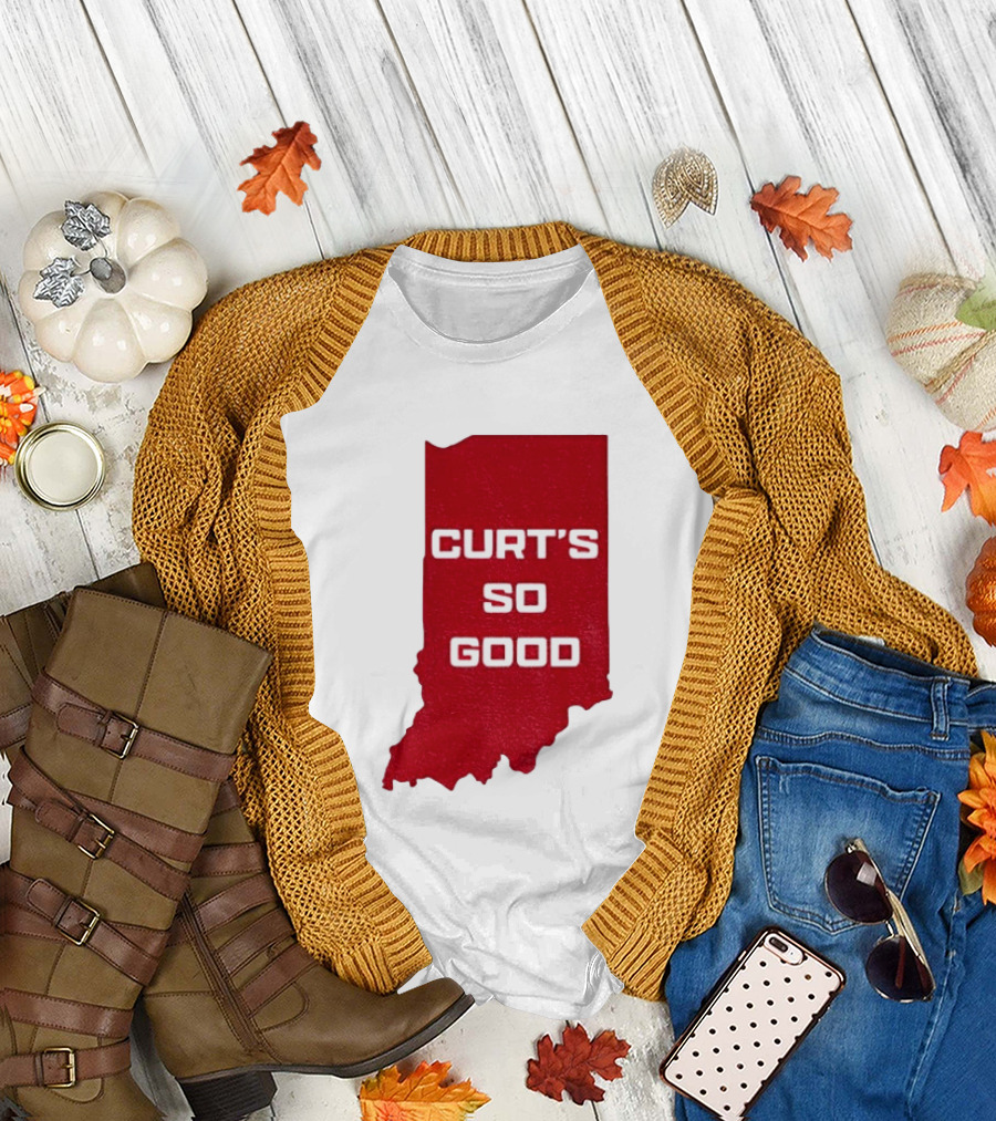 Indiana Hoosier Football Curt's So Good T-Shirt