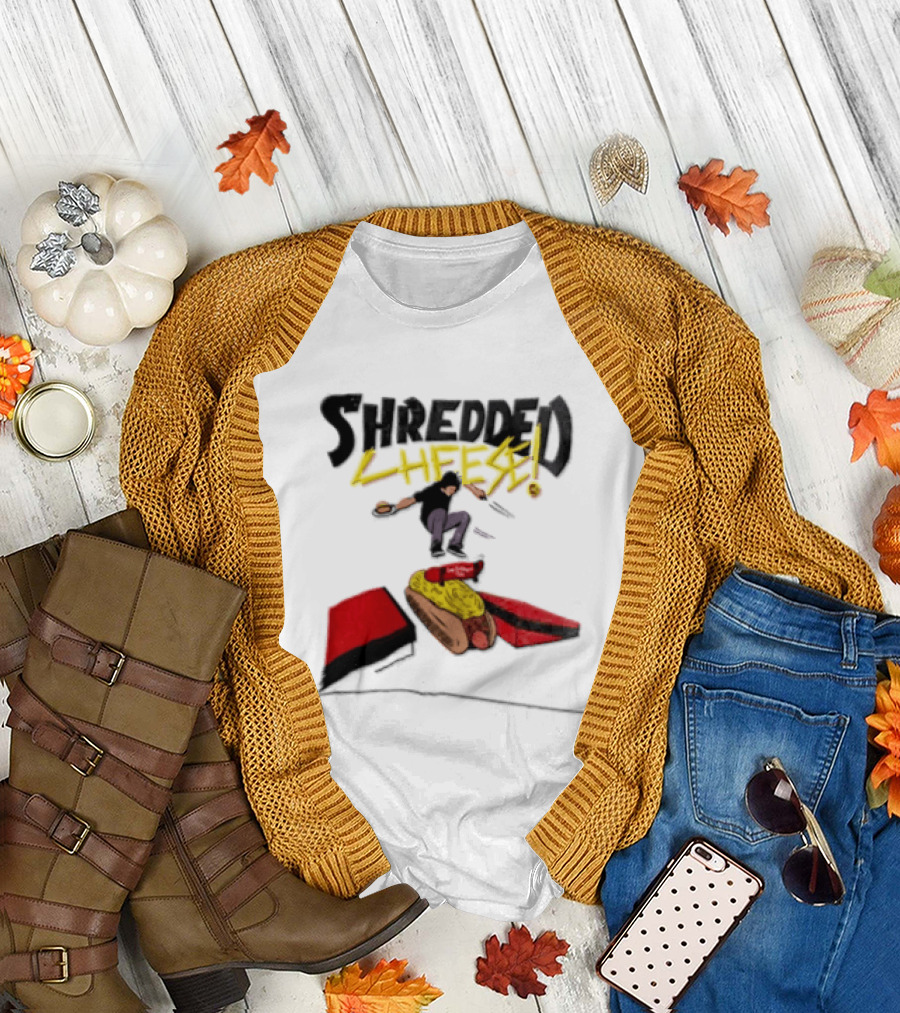 Shredded Cheese Chili Skateboard Camp Washington T-Shirt
