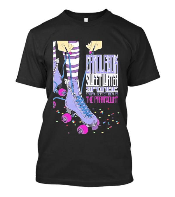 Candlebox Sweetwater Sponge September 26 2026 The Paramount Roller Skates Event T-Shirt
