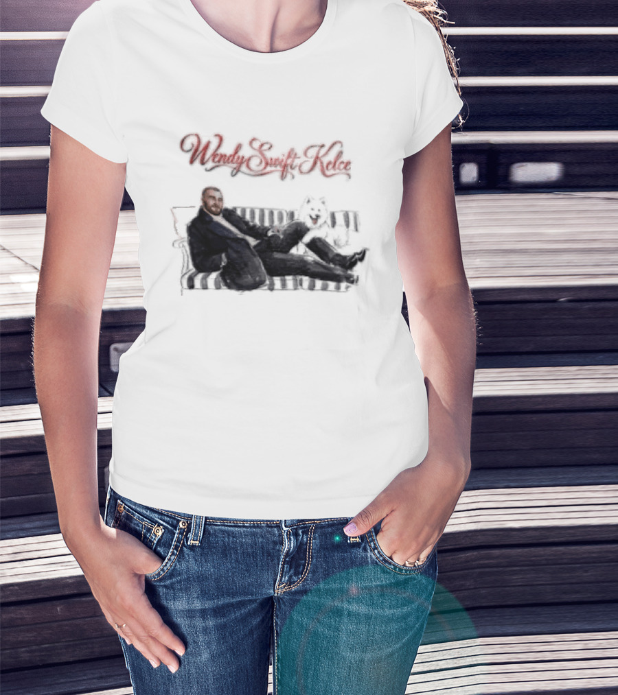 Wendy Swift Kelce Couch T-Shirt