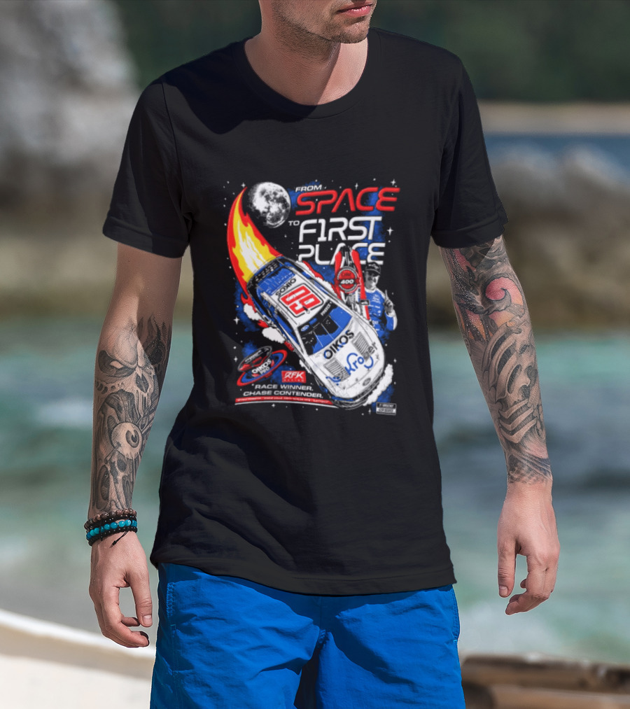 Space To First Place Daytona RFK Racing 2023 NASCAR Win T-Shirt