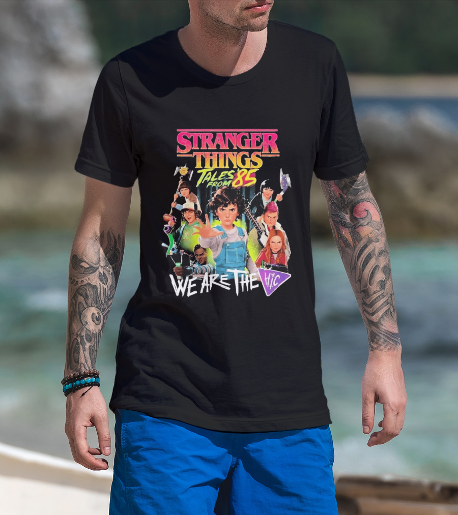 Stranger Things Tales From 85 We Are The Hellfire Club Characters And Adventure T-Shirt