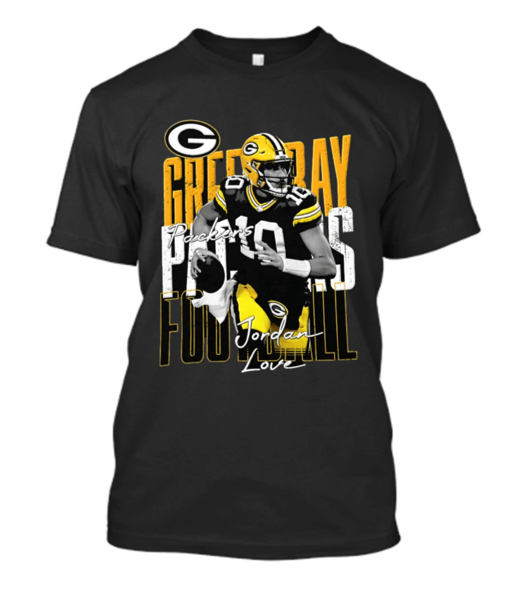 Green Bay Packers Football Jordan Love T-Shirt