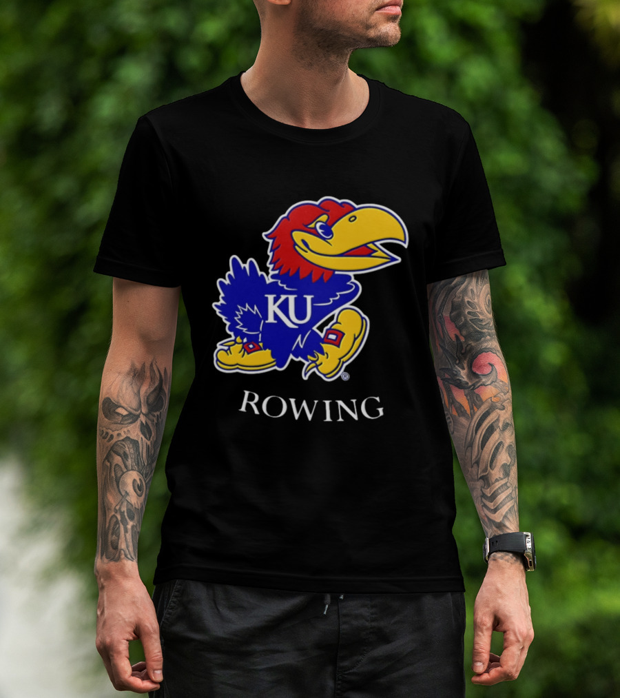 Kansas Jayhawks KU Rowing T-Shirt