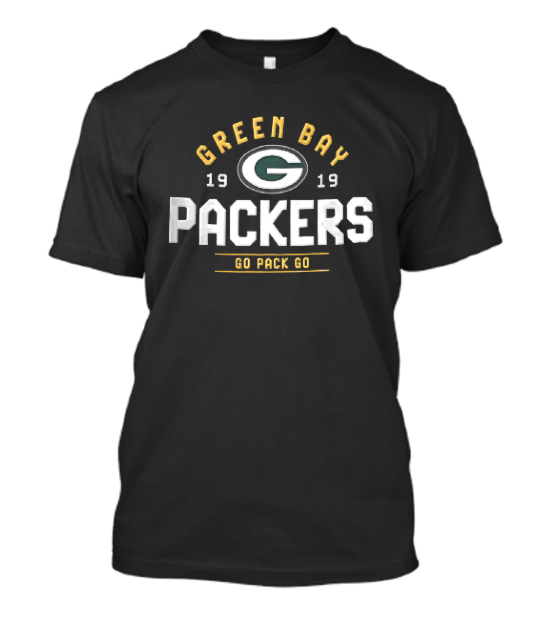 Green Bay Packers 1919 Go Pack Oval G Arch T-Shirt