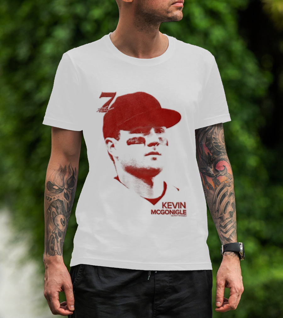 Kevin McGonigle Detroit Tigers MLB Lineage Series T-Shirt