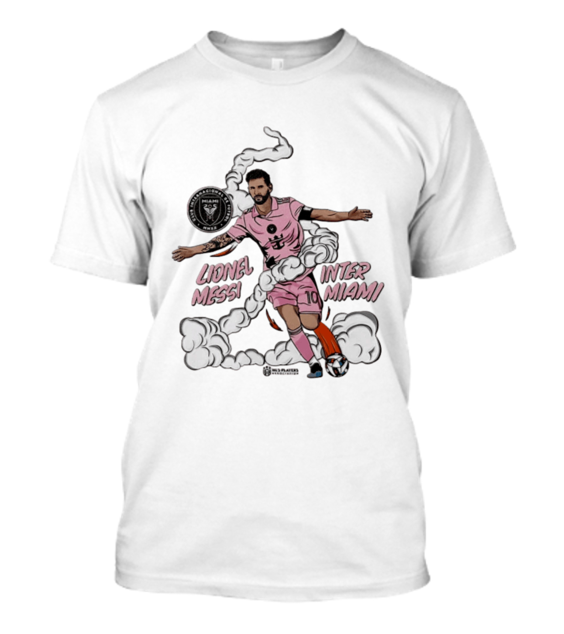 Lionel Messi Inter Miami CF 10 Soccer Player Pose MLS T-Shirt