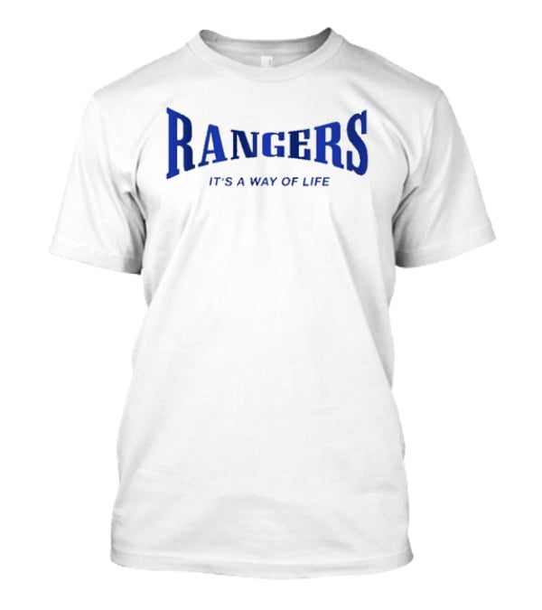 Rangers It's A Way Of Life Football Fan T-Shirt