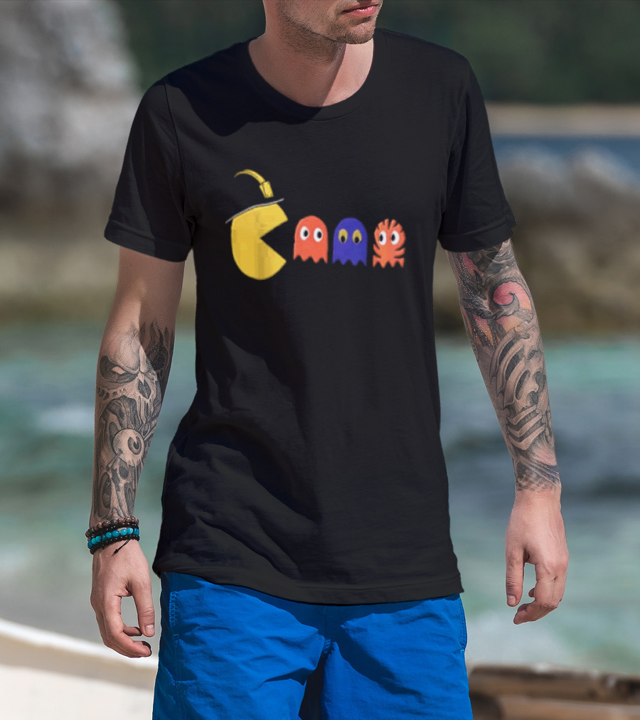 Steel Rivals Pac Man Ghosts T-Shirt