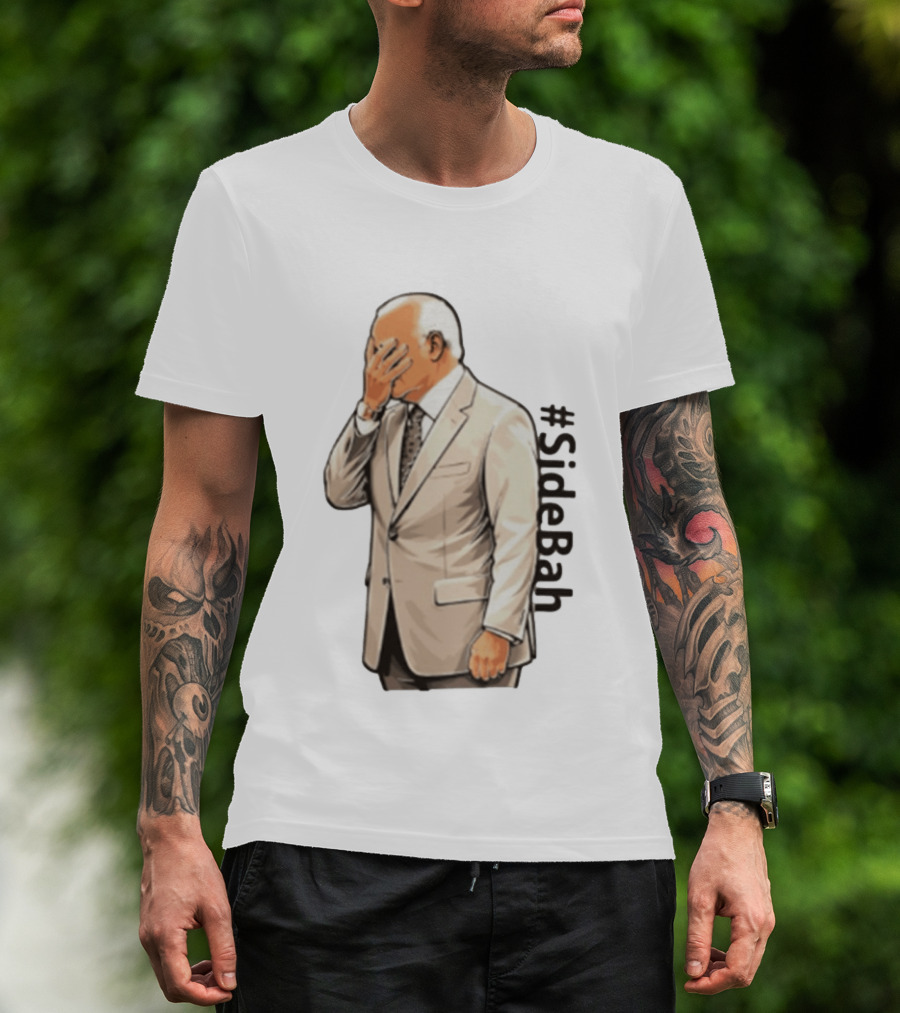 #SideBah Iconic Facepalm Suit T-Shirt