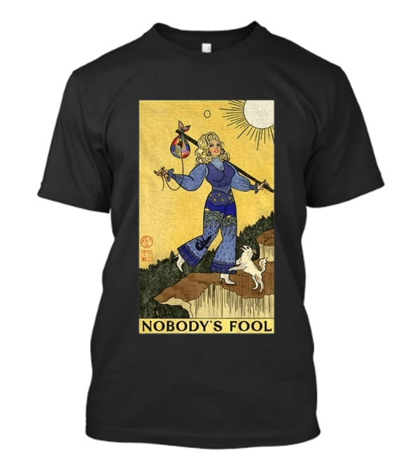 Dolly Parton Nobody's Fool Tarot Card Sun T-Shirt