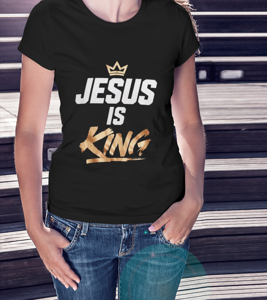 Eugenio Suarez Jesus Is King Crown T-Shirt