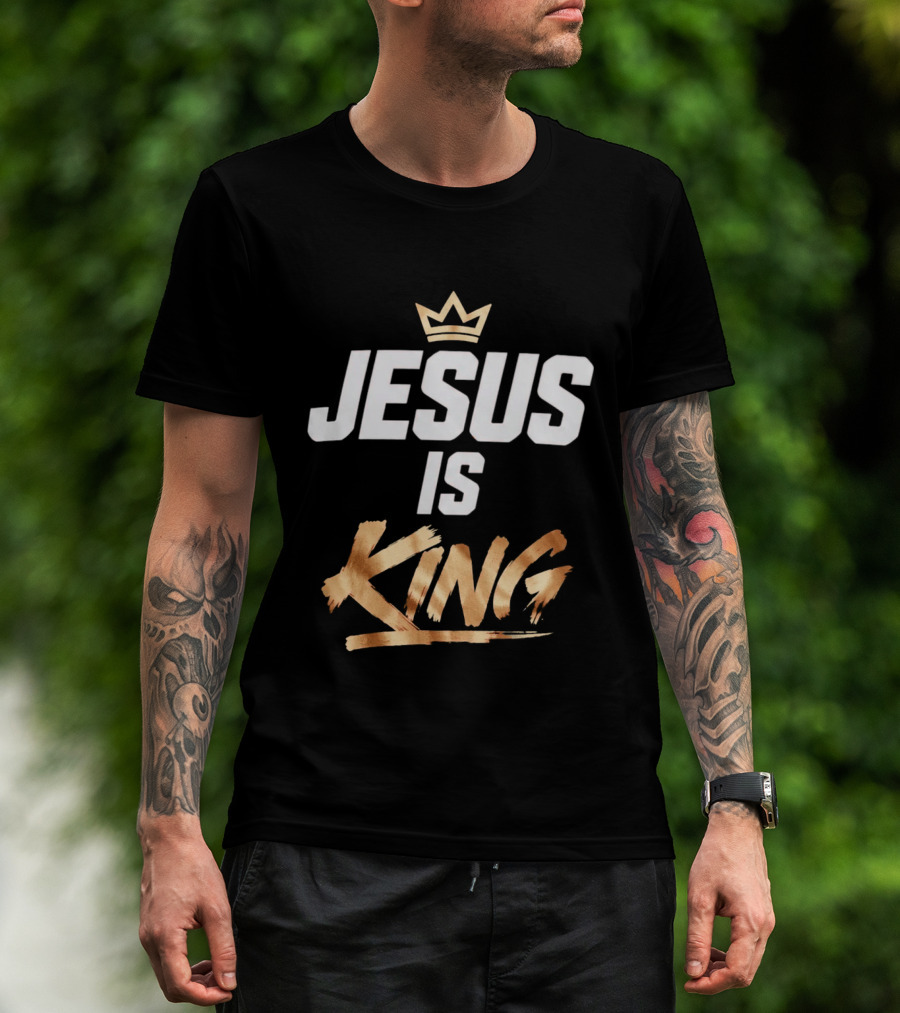 Eugenio Suarez Jesus Is King Crown T-Shirt